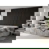 Mexen Lam-B Wandpaneele 275 x 30 cm, HDF-Platte 4 mm, technisches Furnier, Silbernuss - S100-275307-3015-009