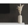Mexen Lam-B paneles de pared 275 x 30 cm, tablero HDF 4 mm, chapa técnica, Nogal Plateado - S100-275307-3015-009