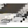 Mexen Lam-B lamelles murales 275 x 30 cm, panneau HDF 4 mm, placage technique, Chêne Onyx - S100-275307-3015-010