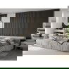 Mexen Lam-B lamelles murales 275 x 30 cm, panneau HDF 4 mm, placage technique, Chêne Onyx - S100-275307-3015-010