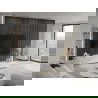 Mexen Lam-B lamelles murales 275 x 30 cm, panneau HDF 4 mm, placage technique, Chêne Onyx - S100-275307-3015-010