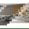 Mexen Lam-B Wandlamellen 275 x 30 cm, HDF-Platte 4 mm, technisches Furnier, Klassische Kiefer - S100-275307-3015-012