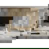 Mexen Lam-B lamelles murales 275 x 30 cm, panneau HDF 4 mm, placage technique, Pin Classique - S100-275307-3015-012