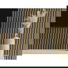 Mexen Lam-B lamelles murales 275 x 30 cm, panneau HDF 4 mm, placage technique, Teck Doré - S100-275307-3015-014