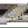 Mexen Lam-B Wandlamellen 275 x 30 cm, HDF Platte 4 mm, technisches Furnier, Leinen Walnuss - S100-275307-3015-015