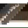 Mexen Lam-B Wandpaneele 275 x 30 cm, HDF-Platte 4 mm, technisches Furnier, Espresso-Walnuss - S100-275307-3015-019