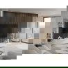 Mexen Lam-B Wandpaneele 275 x 30 cm, HDF-Platte 4 mm, technisches Furnier, Espresso-Walnuss - S100-275307-3015-019