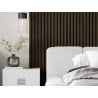 Mexen Lam-B lamele ścienne 275 x 30 cm, płyta HDF 4 mm, fornir techniczny, Heban Królewski - S100-275307-3015-020