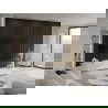Mexen Lam-B lamelles murales 275 x 30 cm, panneau HDF 4 mm, placage technique, Ébène Royal - S100-275307-3015-020