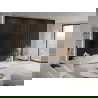 Mexen Lam-B Wandlamellen 275 x 30 cm, HDF-Platte 4 mm, technisches Furnier, Palisander Nussbaum - S100-275307-3015-021