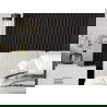 Mexen Lam-B lattes murales 275 x 30 cm, panneau HDF 4 mm, placage technique, Ébène Noir - S100-275307-3015-023