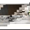 Mexen Lam-B lamelles murales 275 x 30 cm, panneau HDF 4 mm, placage technique, Noyer Brûlé - S100-275307-3015-024
