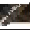 Mexen Lam-B lamelles murales 275 x 30 cm, panneau HDF 4 mm, placage technique, Noyer Brûlé - S100-275307-3015-024