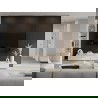 Mexen Lam-B lamelles murales 275 x 30 cm, panneau HDF 4 mm, placage technique, Noyer Brûlé - S100-275307-3015-024