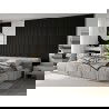 Mexen Lam-B Wandpaneele 275 x 30 cm, HDF Platte 4 mm, technisches Furnier, Silberne Schwarze Eiche - S100-275307-3015-025