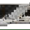 Mexen Lam-B lattes murales 275 x 30 cm, panneau HDF 4 mm, placage technique, Chêne Noir Argenté - S100-275307-3015-025