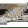 Mexen Lam-F schallabsorbierende Wandpaneele 275 x 30 cm, Filz 8 mm, technisches Furnier, Goldene Eiche - S105-275307-3015-003