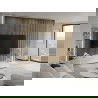 Mexen Lam-F akustische Wandpaneele 275 x 30 cm, Filz 8 mm, technisches Furnier, Edle Eiche - S105-275307-3015-004