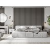 Mexen Lam-F lames murales acoustiques 275 x 30 cm, feutre 8 mm, placage technique, Chêne Acier - S105-275307-3015-006