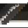 Mexen Lam-F Acoustic Wall Slats 275 x 30 cm, 8 mm Felt, Technical Veneer, Silvery Walnut - S105-275307-3015-009