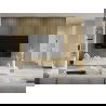 Mexen Lam-F schallabsorbierende Wandpaneele  275 x 30 cm, Filz 8 mm, technisches Furnier, Naturbambus - S105-275307-3015-011