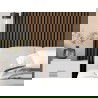 Mexen Lam-F Wandlamellen Akustik 275 x 30 cm, Filz 8 mm, technisches Furnier, Rubin Mahagoni - S105-275307-3015-013