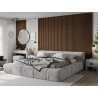 Mexen Lam-F lames murales acoustiques 275 x 30 cm, feutre 8 mm, placage technique, Acajou Rubis - S105-275307-3015-013