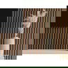 Mexen Lam-F Wandlamellen Akustik 275 x 30 cm, Filz 8 mm, technisches Furnier, Rubin Mahagoni - S105-275307-3015-013