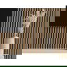 Mexen Lam-F Akustik-Wandpaneele 275 x 30 cm, Filz 8 mm, technisches Furnier, Helles Nussbaum - S105-275307-3015-017