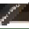 Mexen Lam-F Wandpaneele Akustik 275 x 30 cm, Filz 8 mm, technisches Furnier, Palisander Walnuss - S105-275307-3015-021