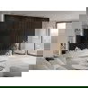 Mexen Lam-F Wandpaneele Akustik 275 x 30 cm, Filz 8 mm, technisches Furnier, Palisander Walnuss - S105-275307-3015-021
