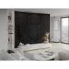 Mexen Lam-F lamele ścienne akustyczne 275 x 30 cm, filc 8 mm, fornir techniczny, Heban Czarny - S105-275307-3015-023