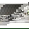 Mexen Lam-B Wall slats 275 x 31.5 cm, HDF board 4 mm, Gray Matte - S100-275317-2812-052