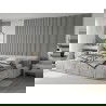 Mexen Lam-B lamelles murales 275 x 31,5 cm, panneau HDF 4 mm, Chêne Glacial - S100-275317-2812-061