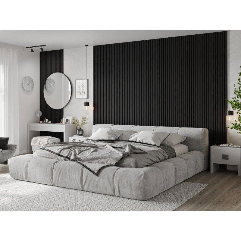 Mexen Lam-B Λαμέλες τοίχου 275 x 31,5 cm, πλάκα HDF 4 mm, Μαύρη Γυαλάδα - S100-275317-2812-055