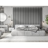 Mexen Lam-B vägglister 275 x 31,5 cm, HDF-skiva 4 mm, Silver - S100-275317-2812-056