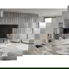 Mexen Lam-B lames murales 275 x 31,5 cm, panneau HDF 4 mm, Argent - S100-275317-2812-056