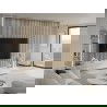 Mexen Lam-B lamelles murales 275 x 31,5 cm, panneau HDF 4 mm, Chêne Perle - S100-275317-2812-058