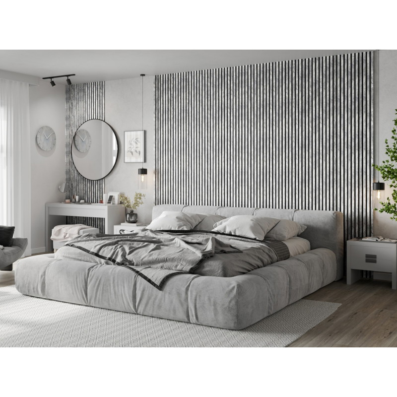 Mexen Lam-B lamele da parete 275 x 31,5 cm, pannello HDF 4 mm, Rovere Sbiancato - S100-275317-2812-064