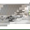 Mexen Lam-B Wandleisten 275 x 31,5 cm, HDF-Platte 4 mm, Polareiche - S100-275317-2812-067