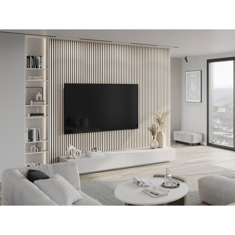 Mexen Lam-B πλάκες τοίχου 275 x 31,5 cm, πλάκα HDF 4 mm, Δρυς Πολικός - S100-275317-2812-067