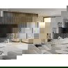 Mexen Lam-B lamelles murales 275 x 31,5 cm, panneau HDF 4 mm, Chêne Classique - S100-275317-2812-072