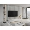 Mexen Lam-F lamele ścienne akustyczne 275 x 31,5 cm, filc 6 mm, Biały Mat - S105-275317-2812-051