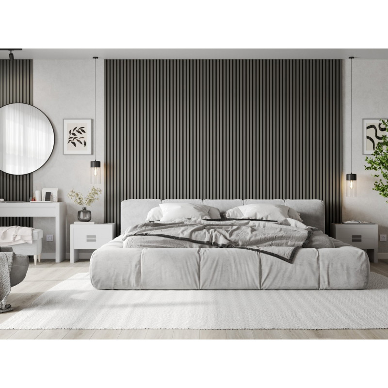 Mexen Lam-F lamele ścienne akustyczne 275 x 31,5 cm, filc 6 mm, Szary Mat - S105-275317-2812-052
