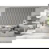 Mexen Lam-F wall acoustic slats 275 x 31.5 cm, felt 6 mm, White Gloss - S105-275317-2812-054