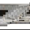 Mexen Lam-F Acoustic Wall Panels 275 x 31.5 cm, 6 mm Felt, White Gloss - S105-275317-2812-054