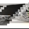 Mexen Lam-F Acoustic Wall Slats 275 x 31.5 cm, 6 mm Felt, Black Gloss - S105-275317-2812-055