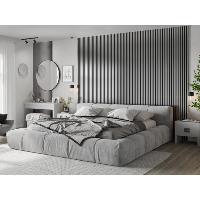 Mexen Lam-F Akustik-Wandlamellen 275 x 31,5 cm, Filz 6 mm, Silber - S105-275317-2812-056