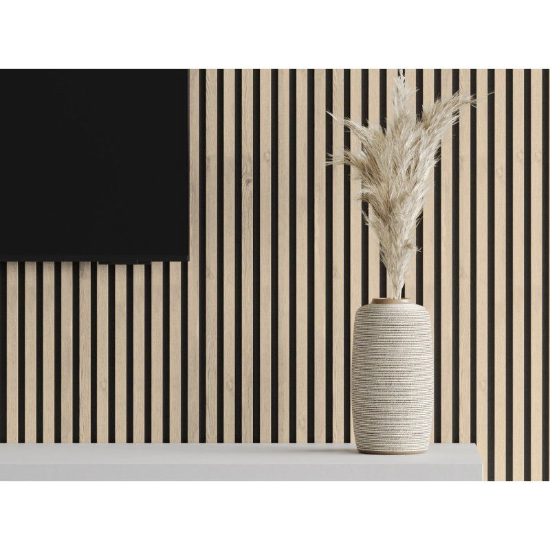 Mexen Lam-F ακουστικά πάνελ τοίχου 275 x 31,5 cm, τσόχα 6 mm, Δρυς Μαργαριταρένιος