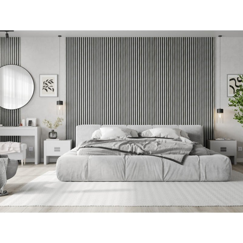 Mexen Lam-F akustische Wandpaneele 275 x 31,5 cm, Filz 6 mm, Eiche Eis - S105-275317-2812-061